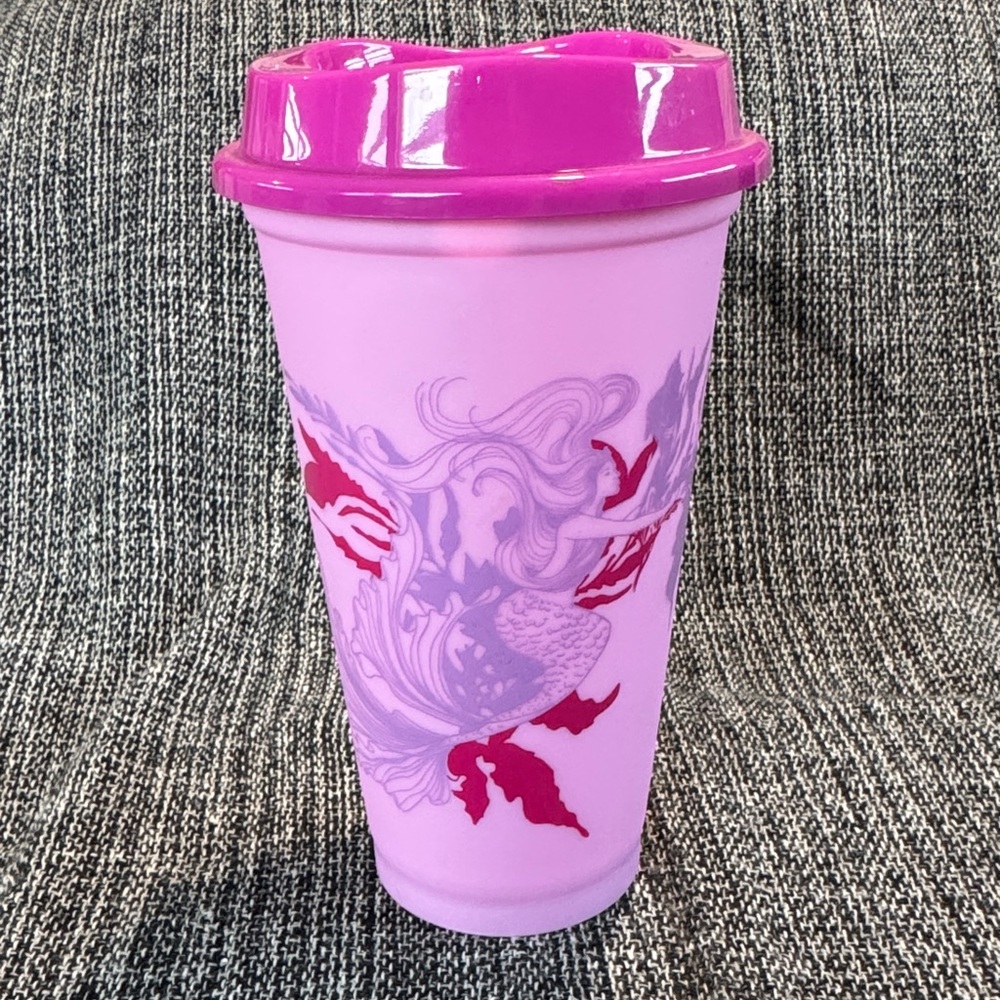 STARBUCKS - Special edition Pink Mermaid Travel Mug